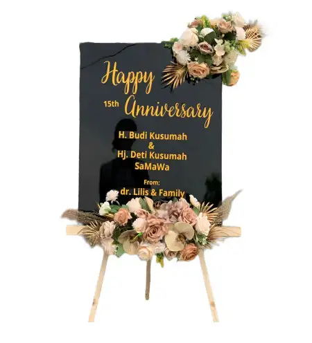 Papan Bunga Akrilik Campang Way Handak